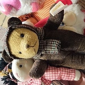 Teddy Bear Stuffed Animal toy plush HUGFUN Winter Corderoy